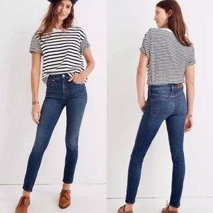 Madewell 9” High Riser Skinny Jeans